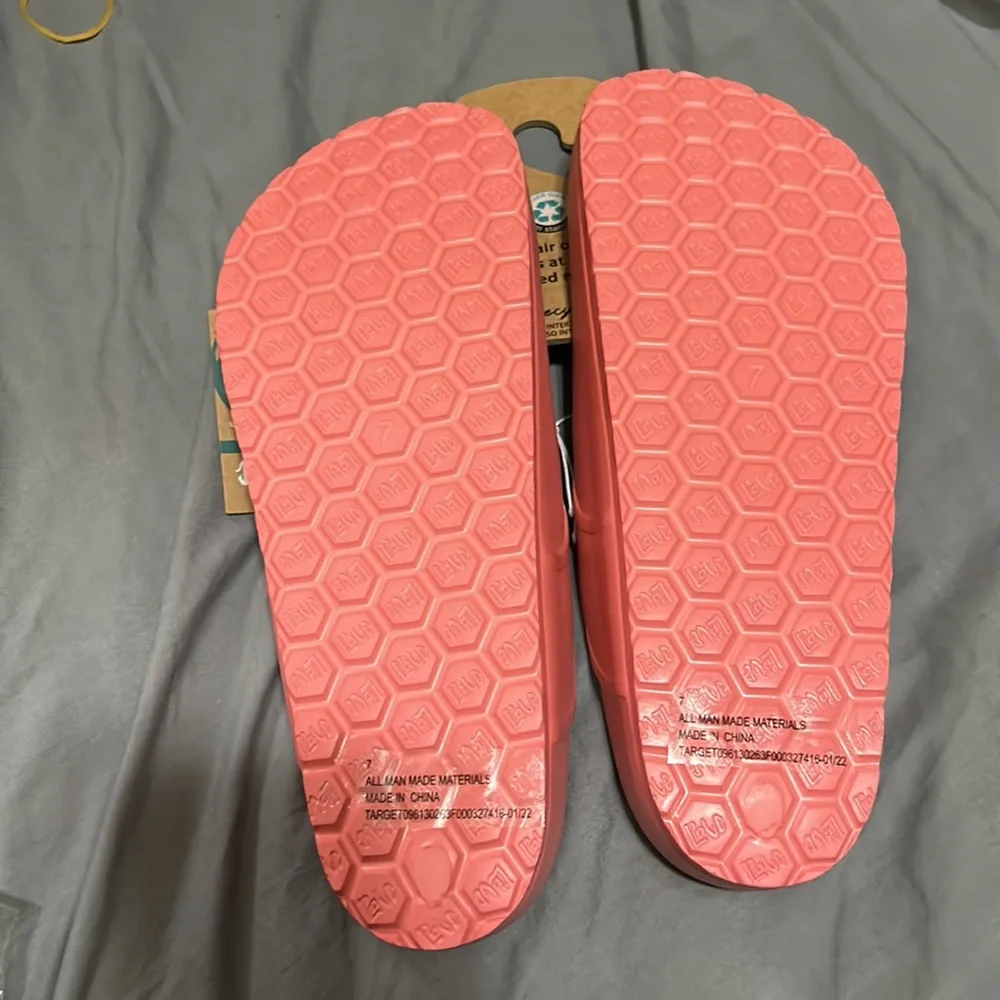 Women’s flip flops Sammy pink NWT - Picture 7 of 7